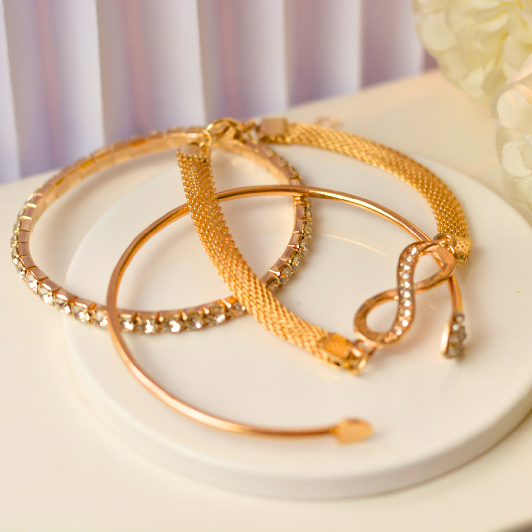 SETX3 PULSERAS BRILLO ETERNO + OBSEQUIO
