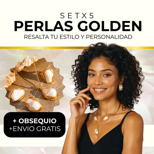 SETX5 PERLAS GOLDEN + OBSEQUIO