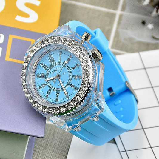 SET X3 RELOJ LUMINA TRICOLOR + OBSEQUIO