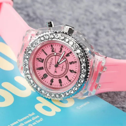 SET X3 RELOJ LUMINA TRICOLOR + OBSEQUIO