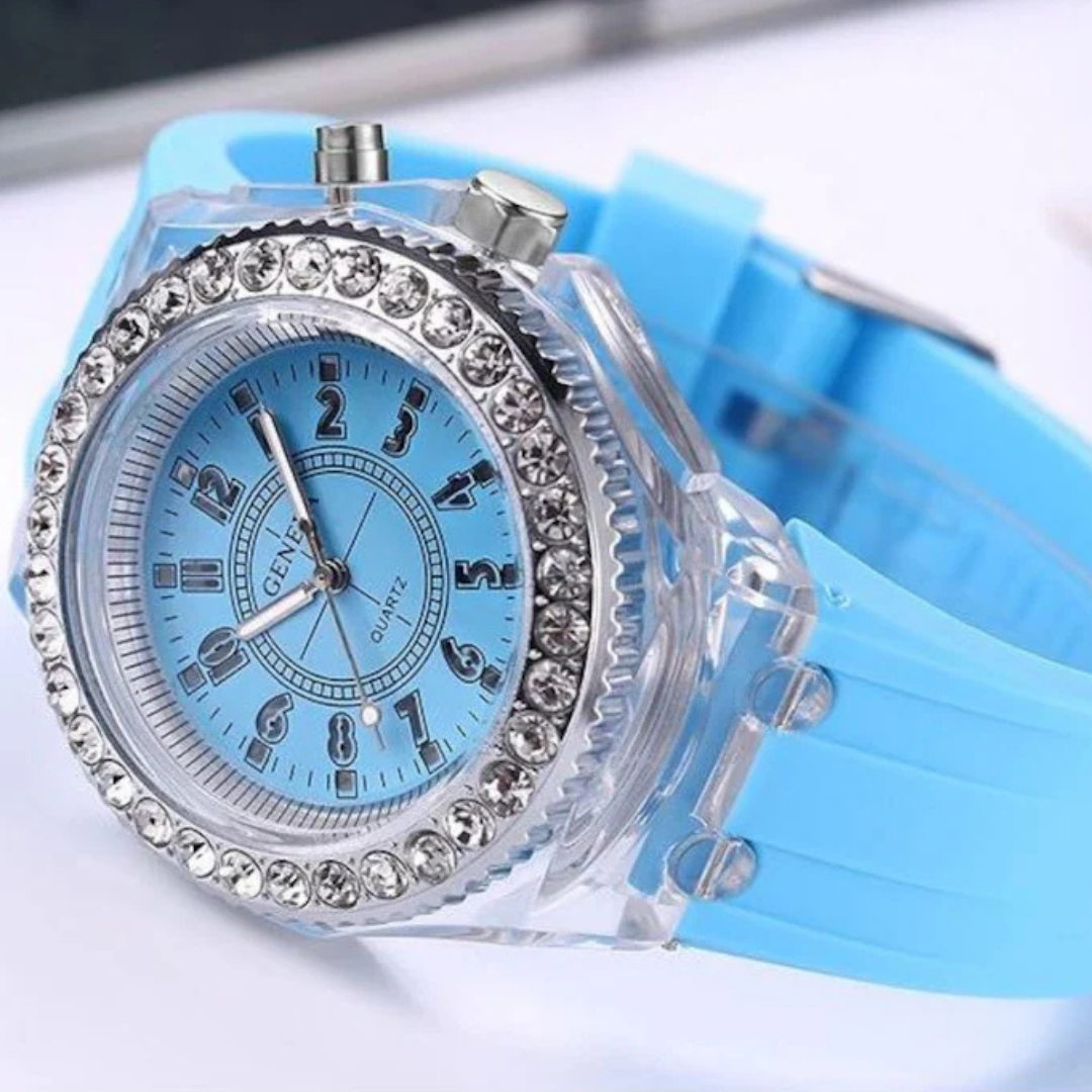 SET X3 RELOJ LUMINA TRICOLOR + OBSEQUIO