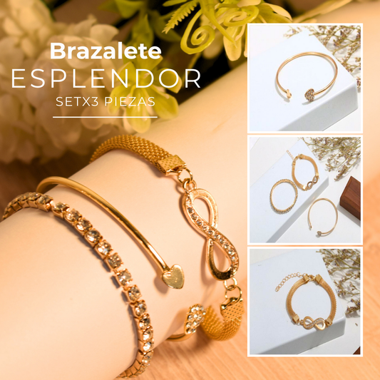 SET X3 BRAZALETE ESPLENDOR + OBSEQUIO