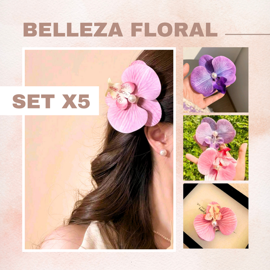 SET X5 BELLEZA FLORAL + OBSEQUIO