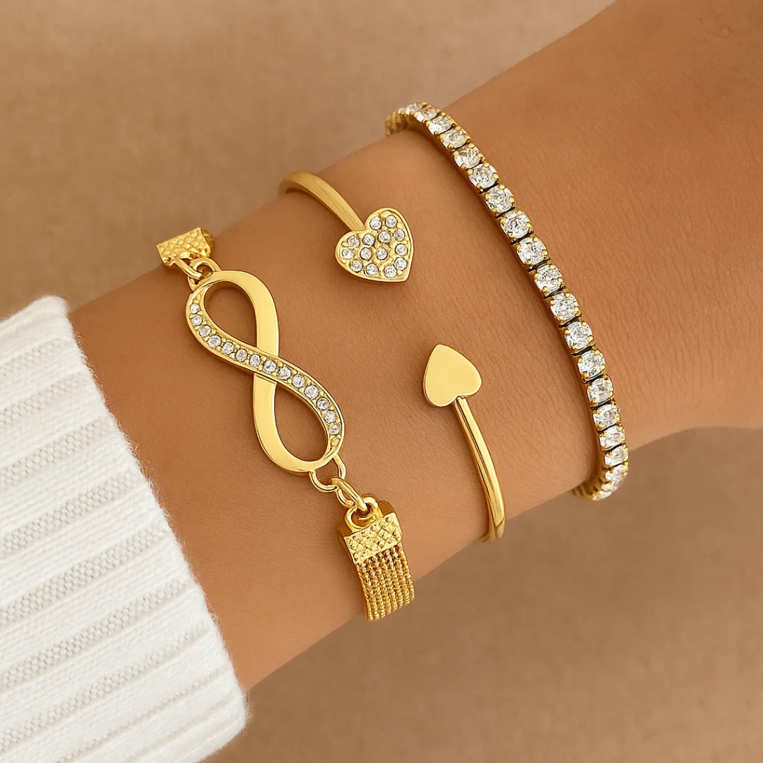 SET X3 BRAZALETE ESPLENDOR + OBSEQUIO